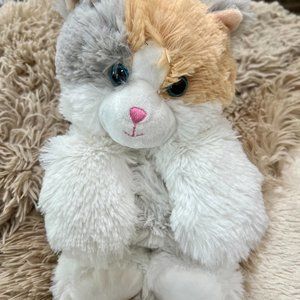 NEW Great for Hugging and Snuggling!  Adorable Stuffed Calico Cat / Warm…